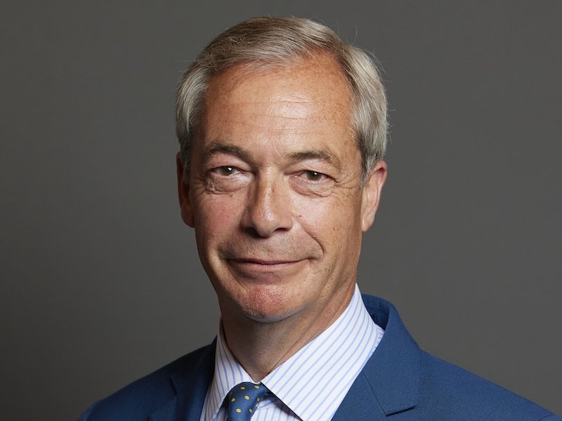 House of Commons portrait for Nigel Farage MP