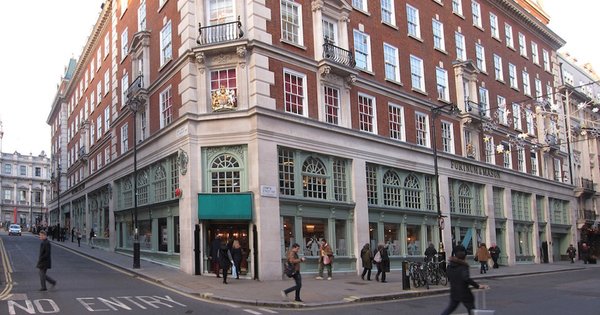 Fortnum & Mason storefront in London