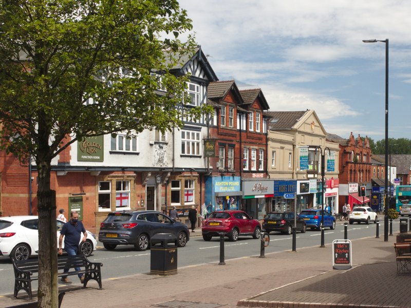 Gerard Street in Ashton-in-Makerfield.
