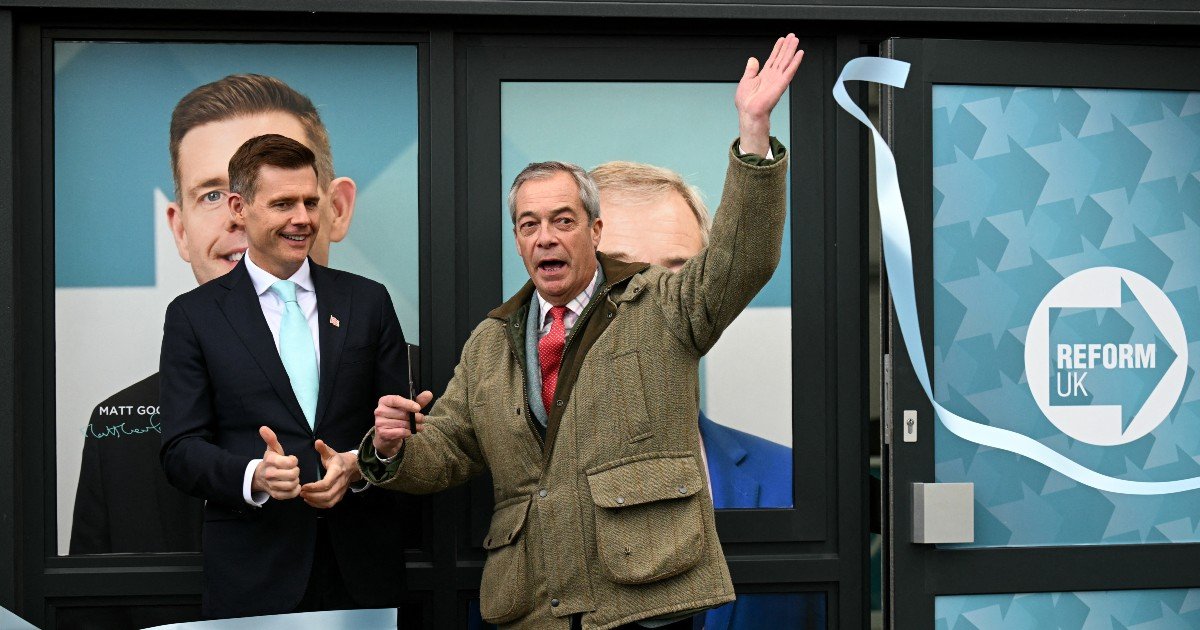 No, Reform UK did not edit an image of a house in Gorton and Denton