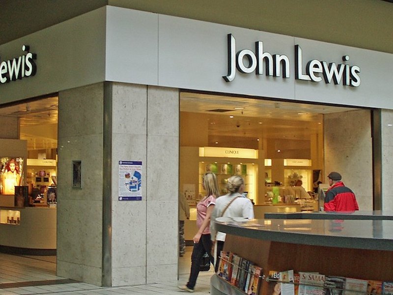 The John Lewis storefront in Eldon Square shopping centre, Newcastle