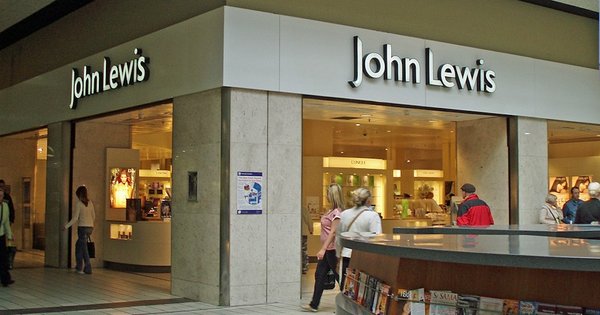 The John Lewis storefront in Eldon Square shopping centre, Newcastle