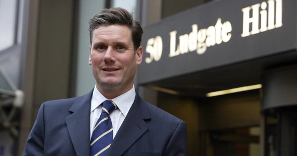 A photo of Keir Starmer when he was Director of Public Prosecutions in 2009