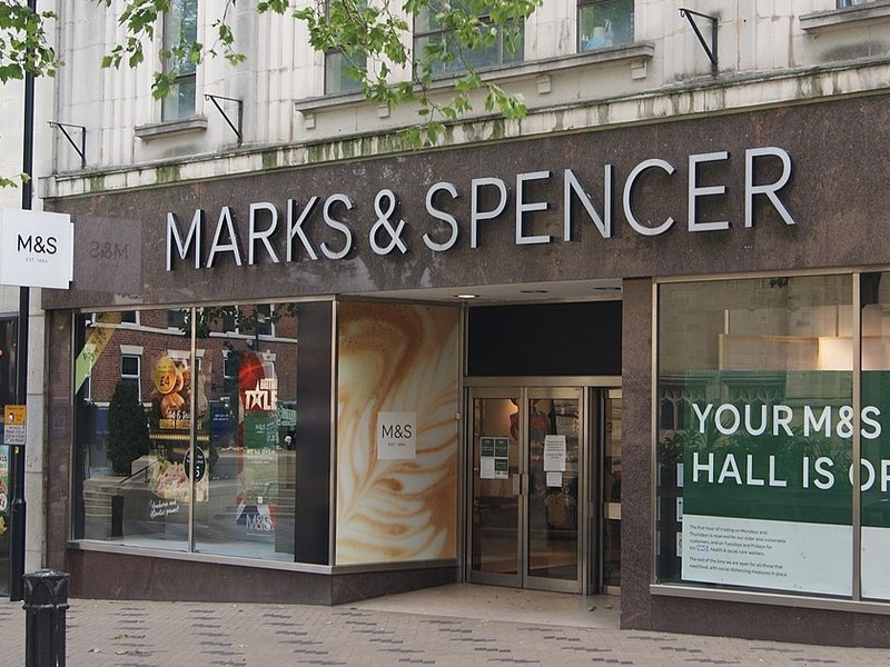 M&S storefront in Wakefield