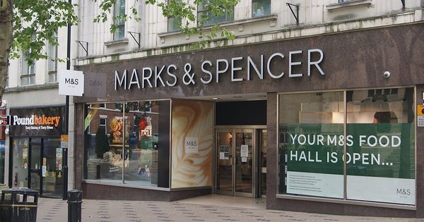 M&S storefront in Wakefield