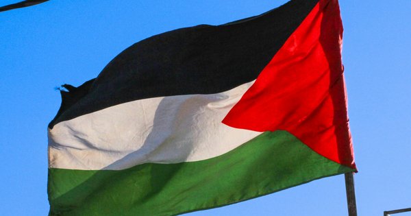 The Palestinian flag