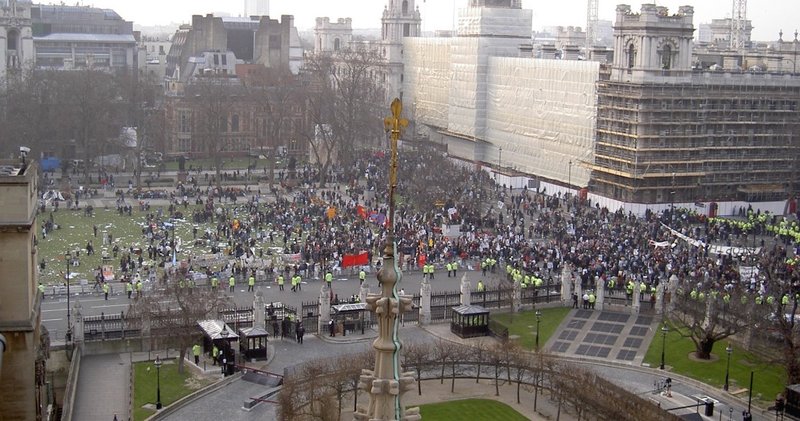 2003 anti-war protests in London