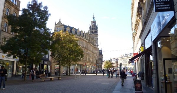 An image of Sheffield City Centre