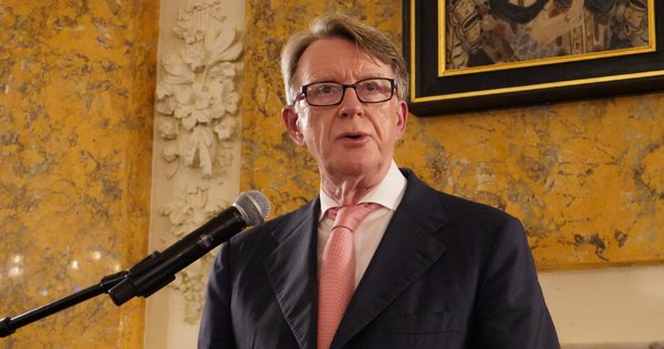 Lord Peter Mandelson as US ambassador in 2025