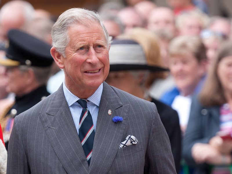 A photo of King Charles in July 2012.