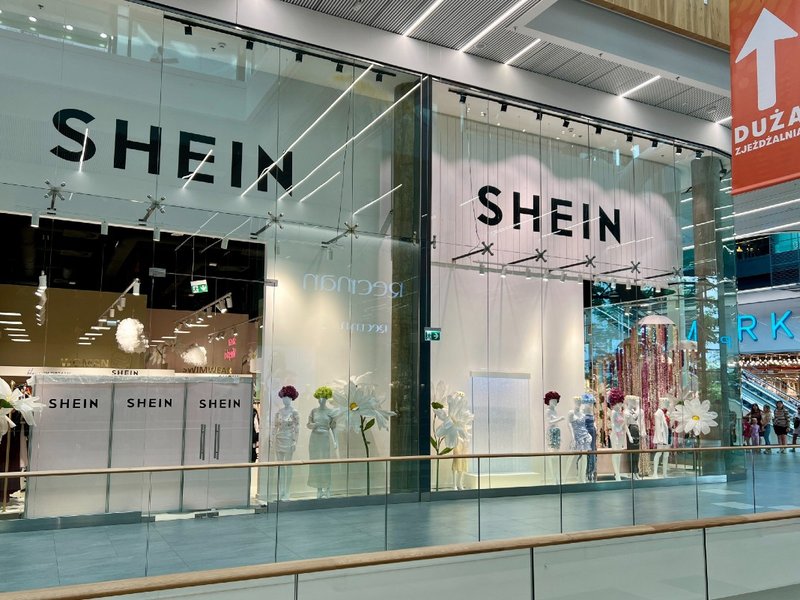 A Shein storefront