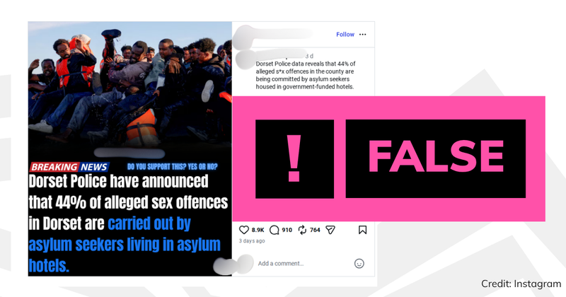 Debunk image asylum seekers in Dorset