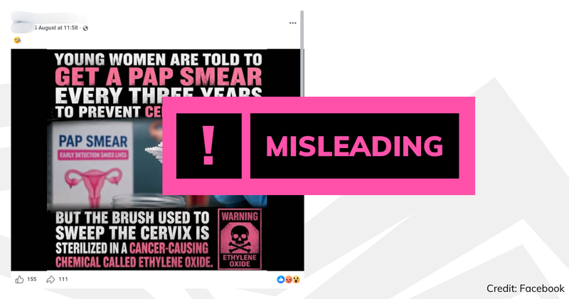 Debunk image brush in smear tests