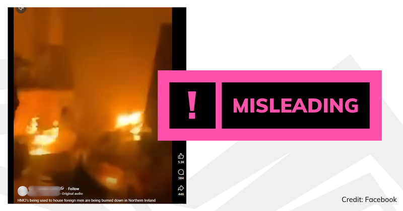 A screenshot of the video with overlaid text saying 'misleading'.