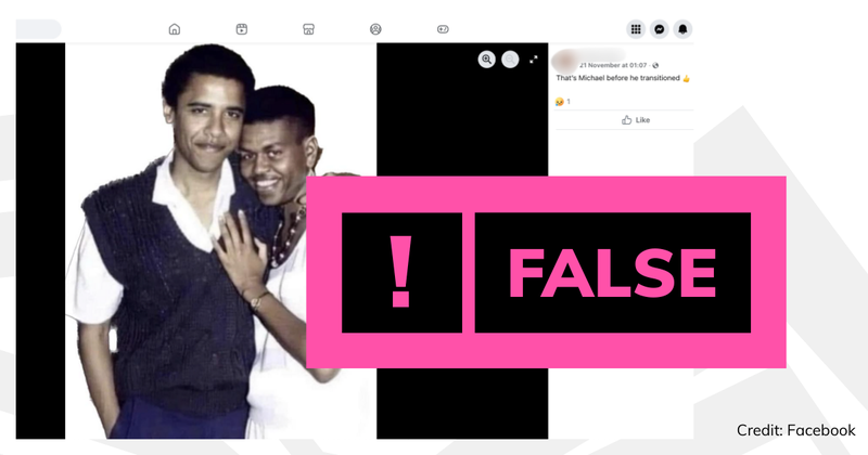 False label on a Facebook post