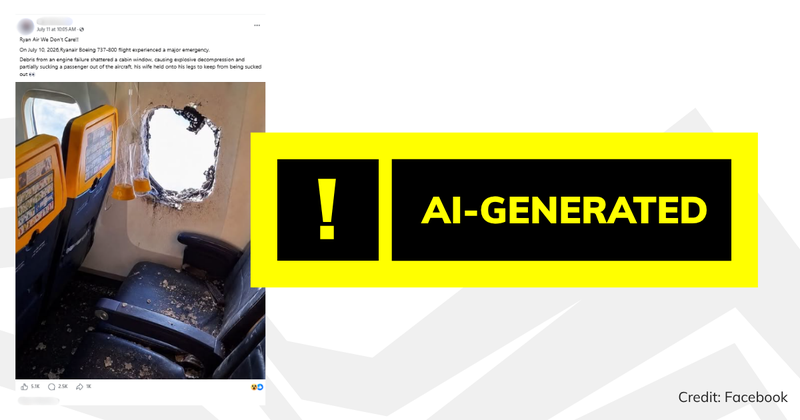 A screenshot of the image with overlaid text saying 'AI generated'.