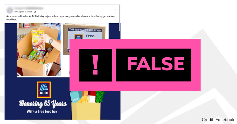 Debunk Aldi image