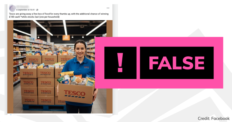 Debunk Tesco food box