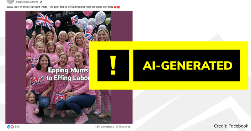 Debunk image Epping mums