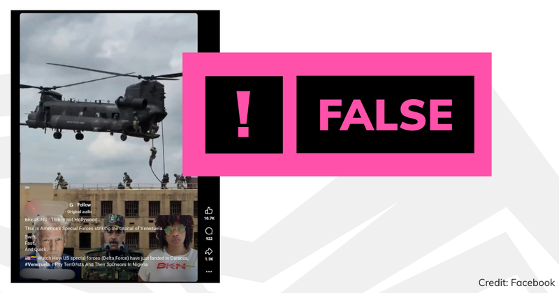 Debunk US military exercise not Venezuela