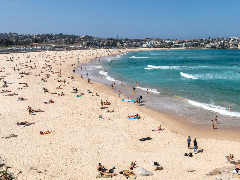 A photo of Bondi Beach