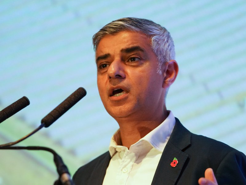 The Mayor of London Sir Sadiq Khan