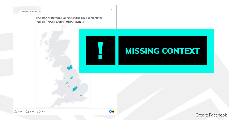 Debunk image Reform councils UK