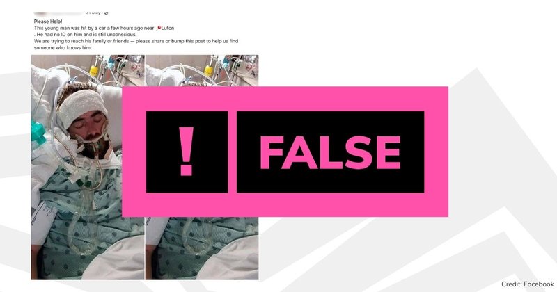 man hit by car debunk