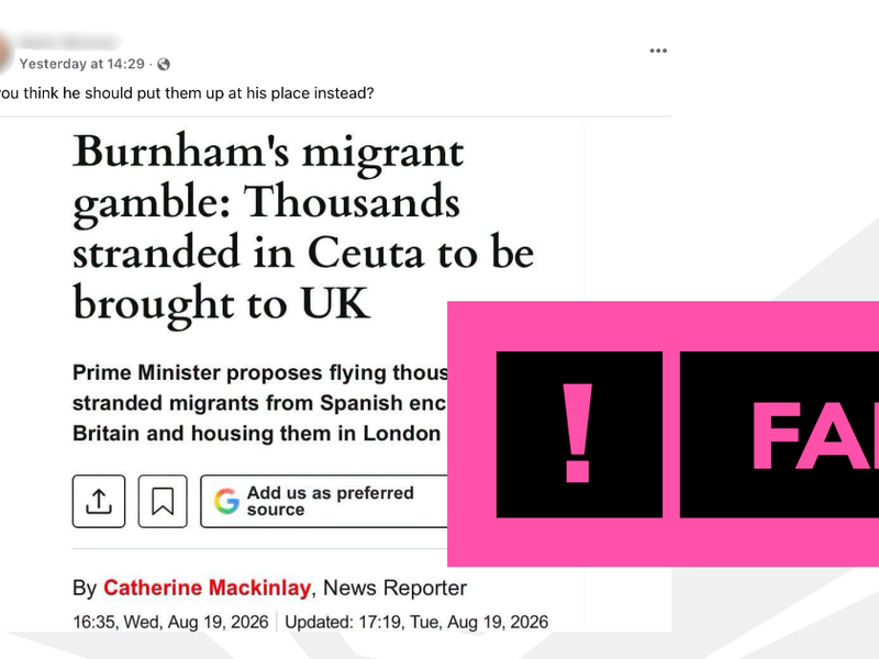 annotated screenshot of facebook claim