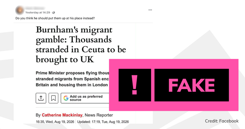 annotated screenshot of facebook claim