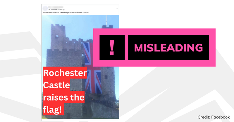 Debunk image - Rochester castle