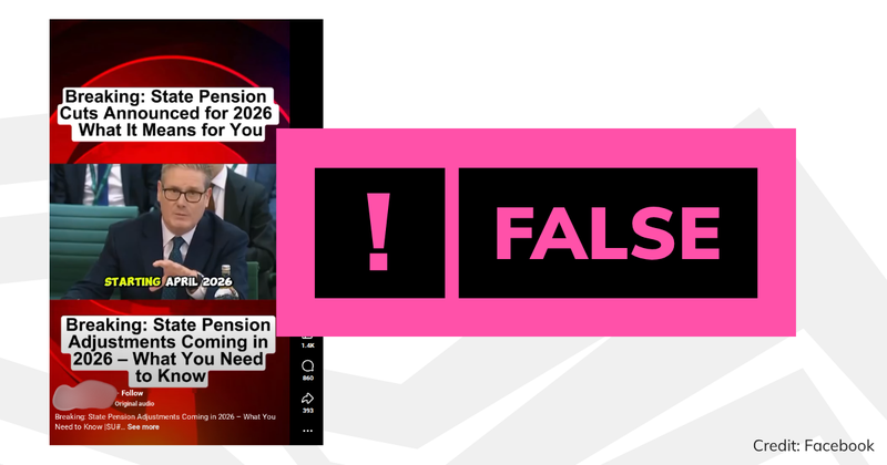 Debunk image of state pension reduction