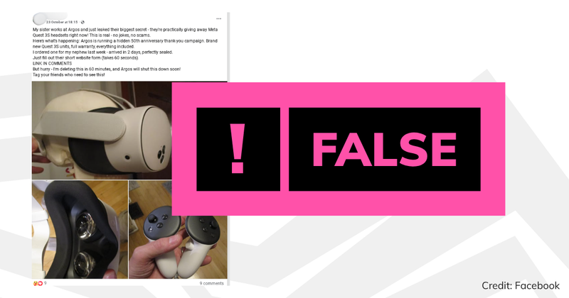 Debunk image Meta Quest