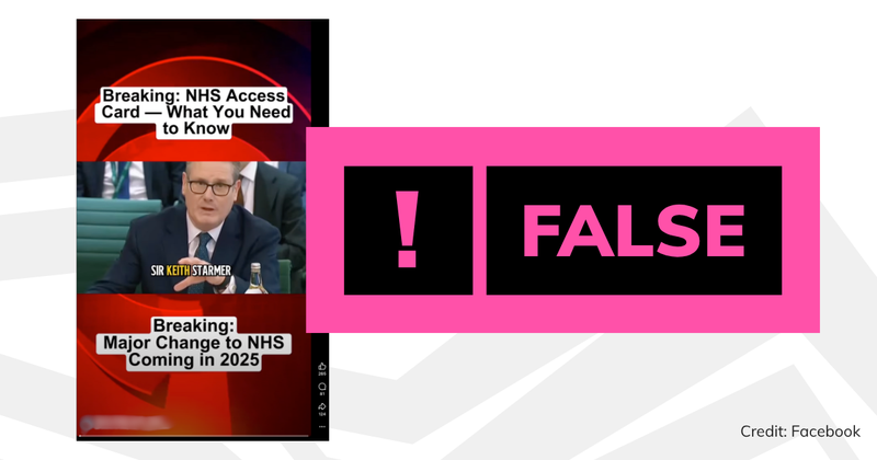 still of video showing keir starmer