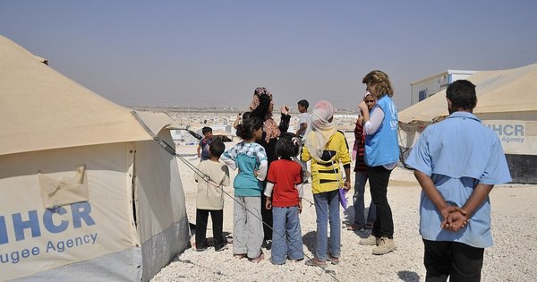 Zaatari refugee camp, Jordan