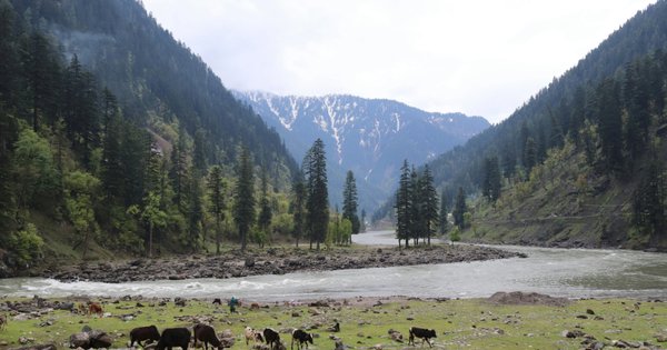 Neelum River, Kashmir, Pakistan
