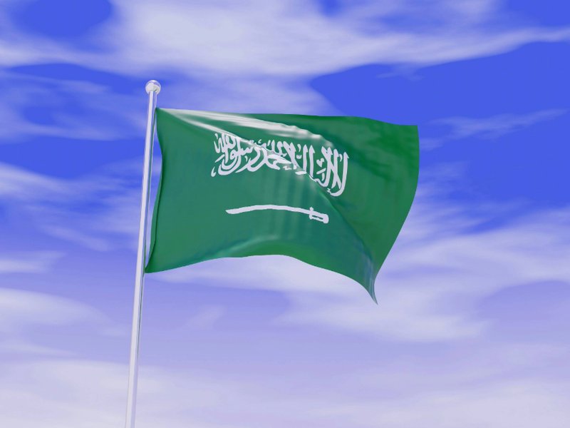 An image of the Saudi Arabian flag