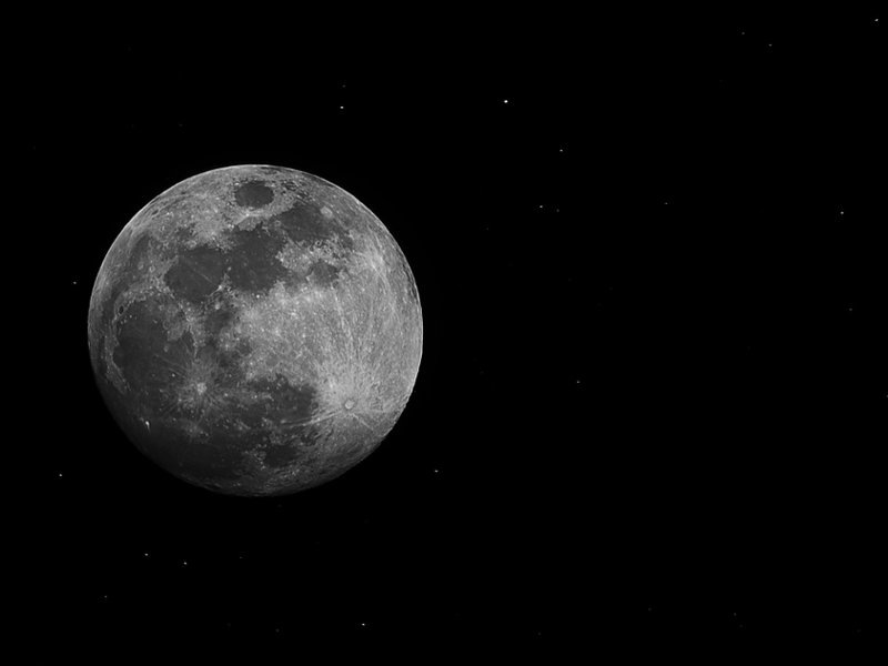An image of the moon.