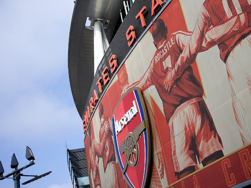 A photo of the Emirates Stadium