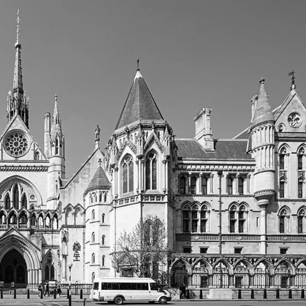 The Royal Courts of Justice in London