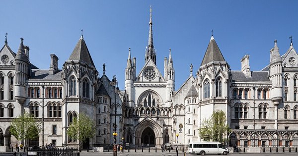 The Royal Courts of Justice in London