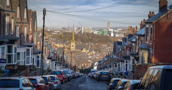A view of the city of Sheffield