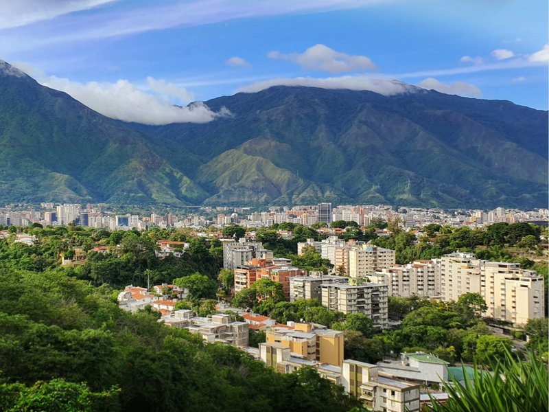 Image of Caracas, the capital of Venezuela
