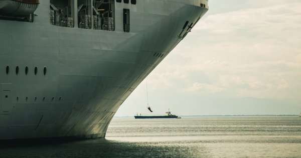A picture of a real cruise liner.