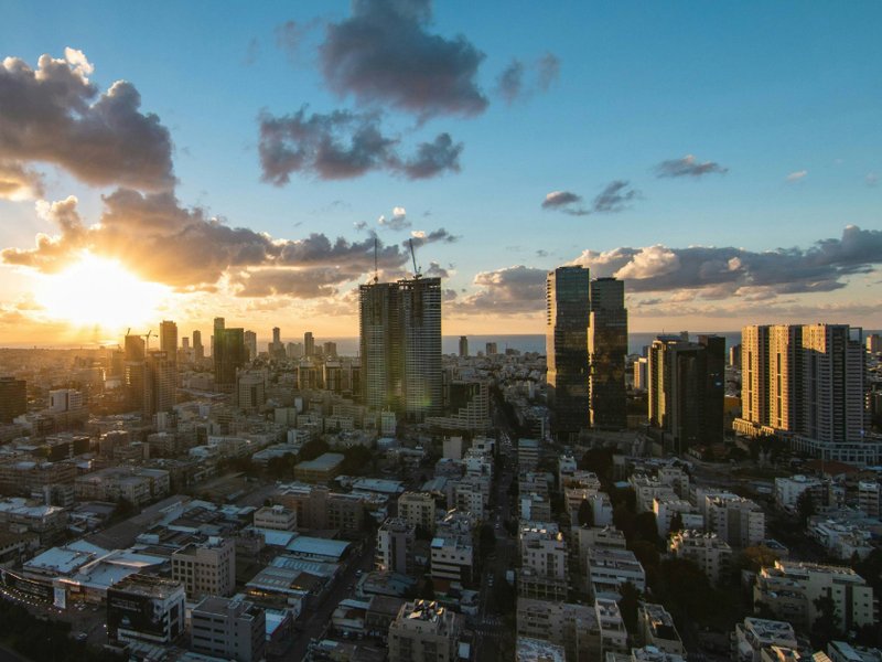 A view of Tel Aviv.