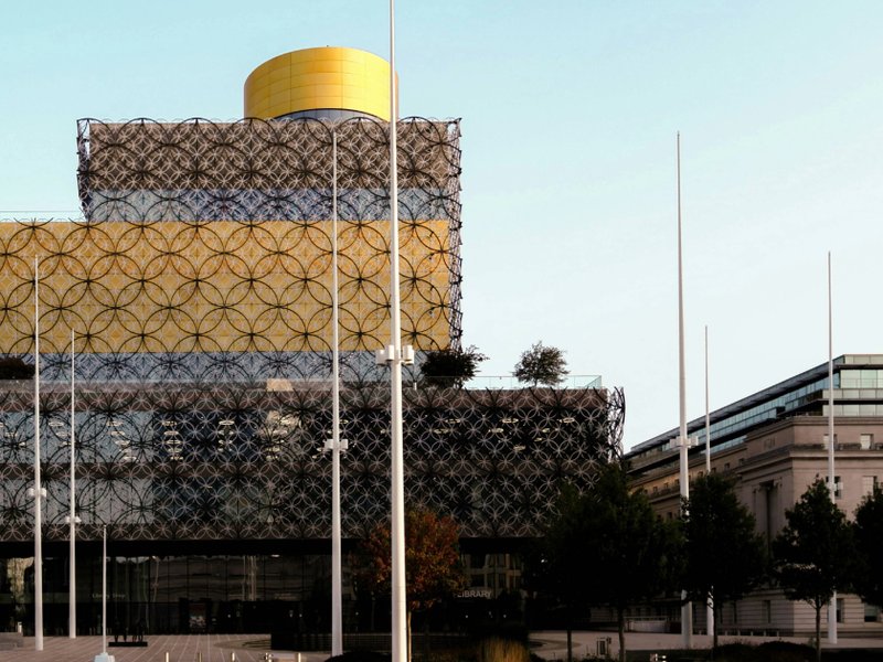 The Library of Birmingham in Birmingham city centre.