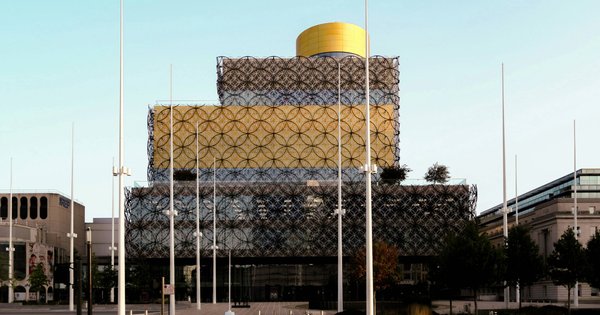 The Library of Birmingham in Birmingham city centre.