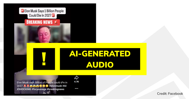 debunk AI generated audio