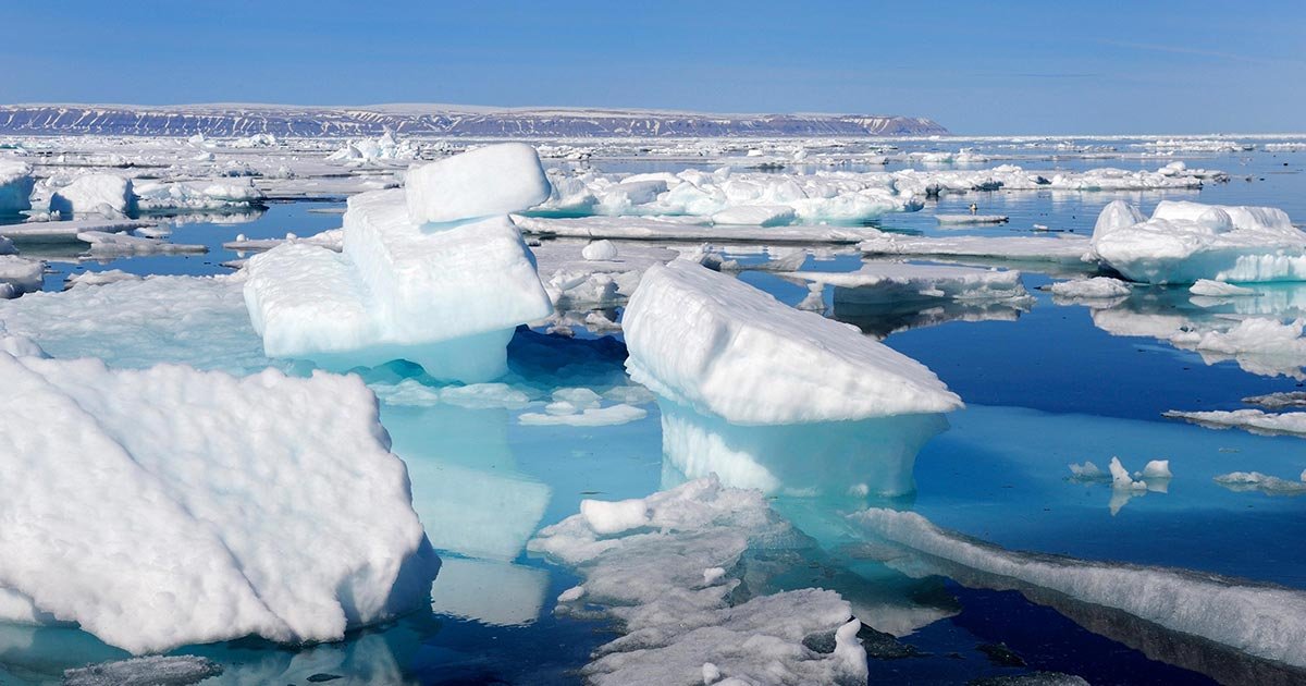 Polar Ice Rocks There wasn’t more polar ice “than ever” in 2015 – Full Fact