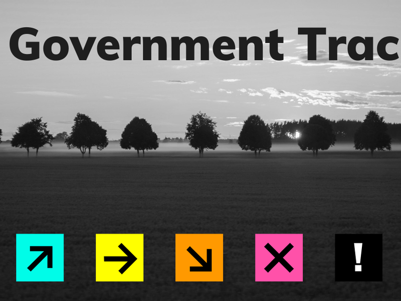 Government Tracker environment pledge image